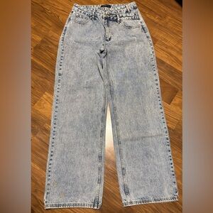 White Fox Boutique Light Blue Flare Jeans